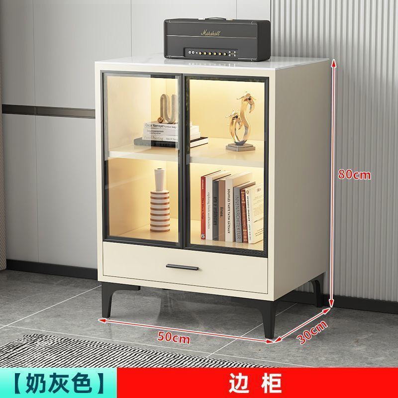 Gabinete de televisión de barra larga de tabla de roca sala de estar mesa de té combinación doméstica moderna y simple dormitorio pequeño