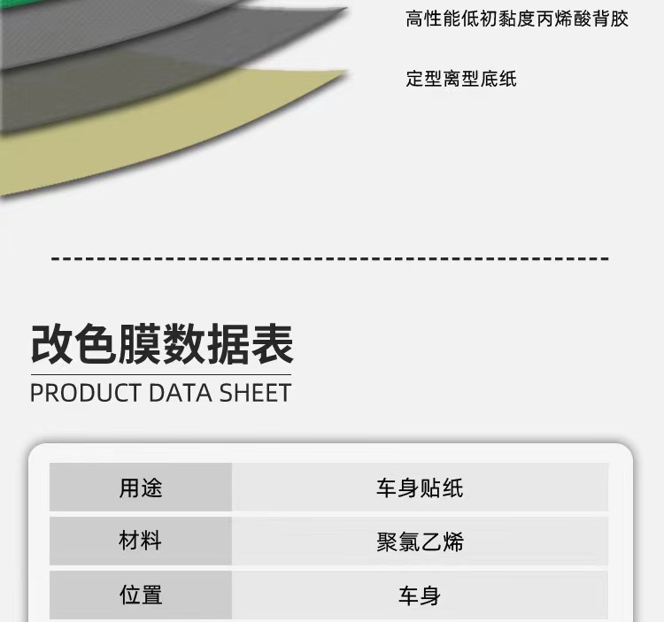 Wholesale Car Color Changing Film Pet Base Crystal Piano Black Porcelain Blue Lavender Full Car Color Changing Film Full Roll