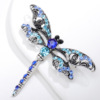 Retro high-end brooch lapel pin, pin, crystal, European style