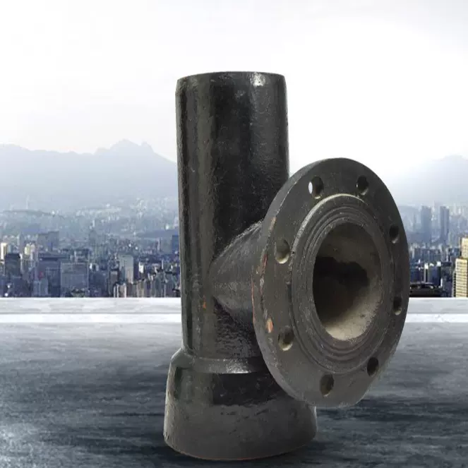 铸铁管W型柔性排水管TY三通球墨铸铁下水管变径三通接头配件