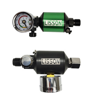 High pressure quick pneumatic spray gun pressure regulating gauge oil-water separator paint spray gun regulating valve spray gun oil-water filter