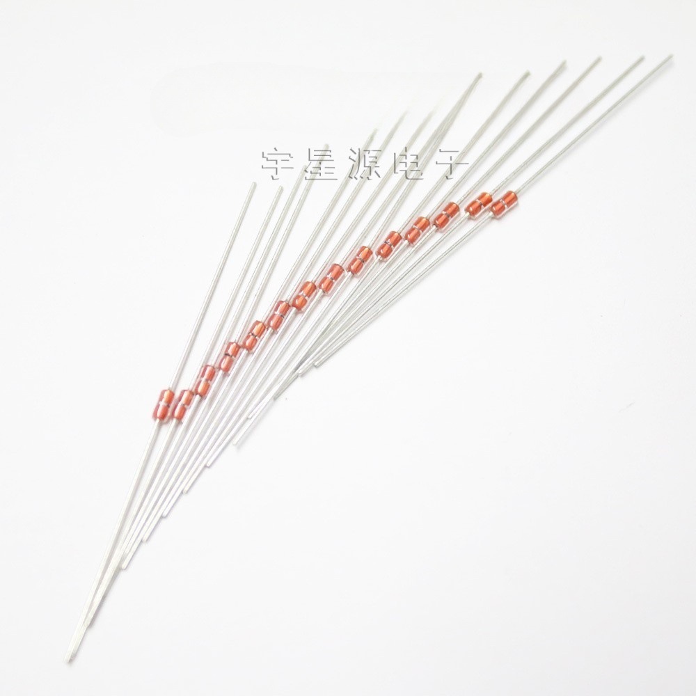 MF58 热敏电阻 5% NTC 50K 敏感电阻 负温 DO-35 B值：3950