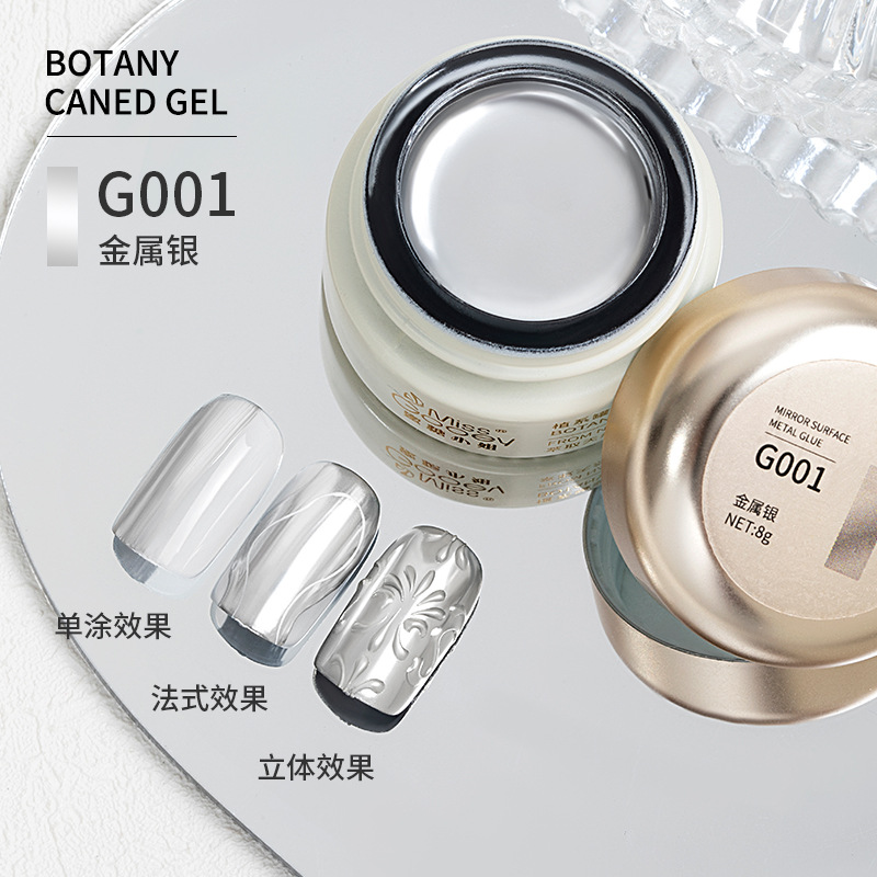 G001 plata metalizada
