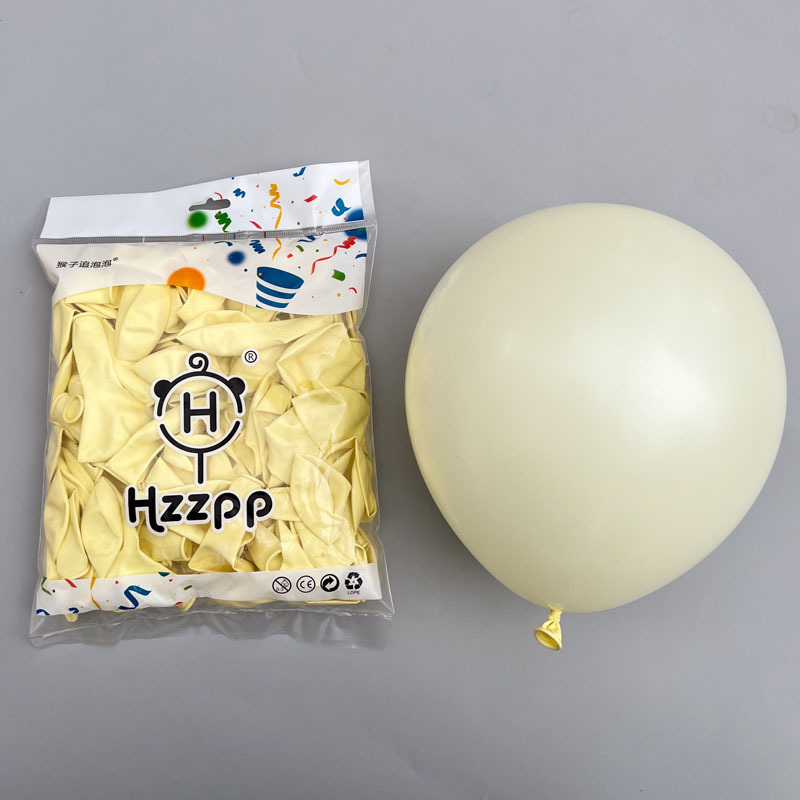 1.5克加厚儿童乳胶气球可爱多款混搭卡通气球彩色圆形马卡龙气球|undefined
