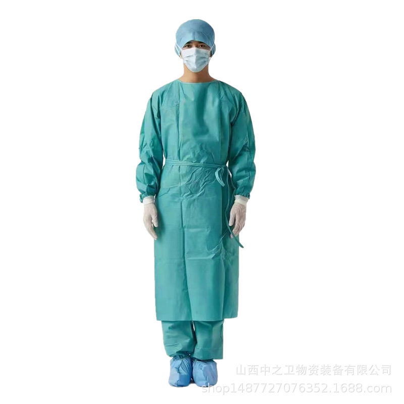 过期）稳健一次性医用隔离衣反穿医院手术衣实验室临床防护无纺布