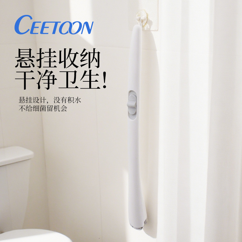 ceetoon一次性马桶刷套装可抛式替换头洗厕所洁厕剂擦马桶家用刷|undefined
