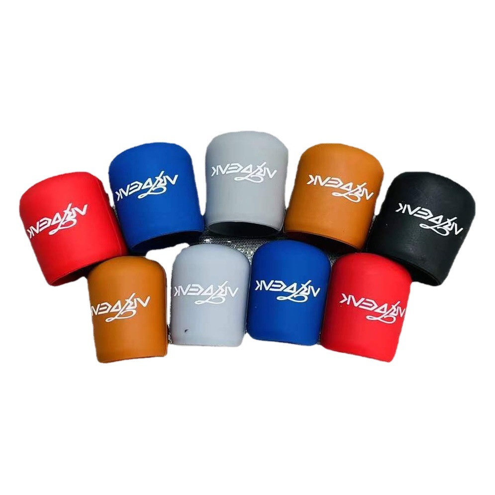 Fuente de la fábrica oqifeng caña de pescar Luya Rod bloque trasero externo silicona antideslizante cubierta protectora accesorios de pesca