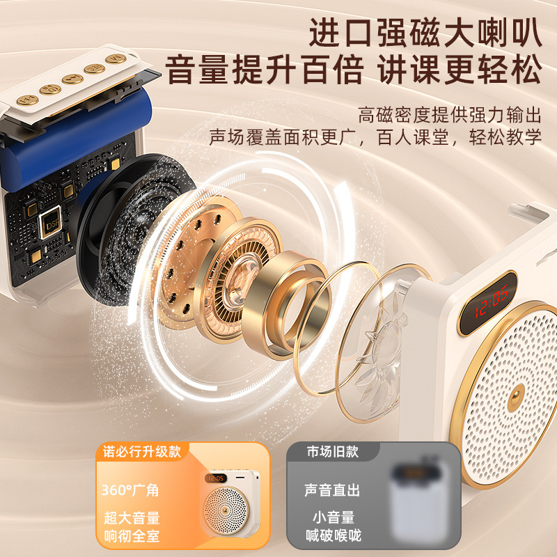 S 16小蜂拡声器教師腰掛け式プレーヤーガイド講義大音量スピーカー|undefined