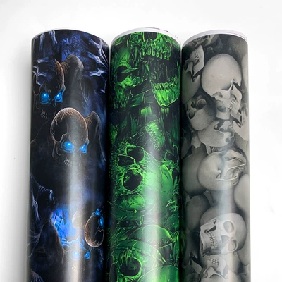 Body sticker – Skull Camouflage Body Film