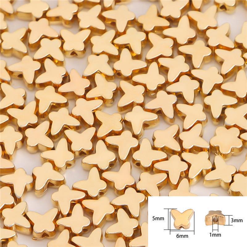 1 Set Plastic Star Heart Shape Flower DIY Jewelry Accessories Beads display picture 10