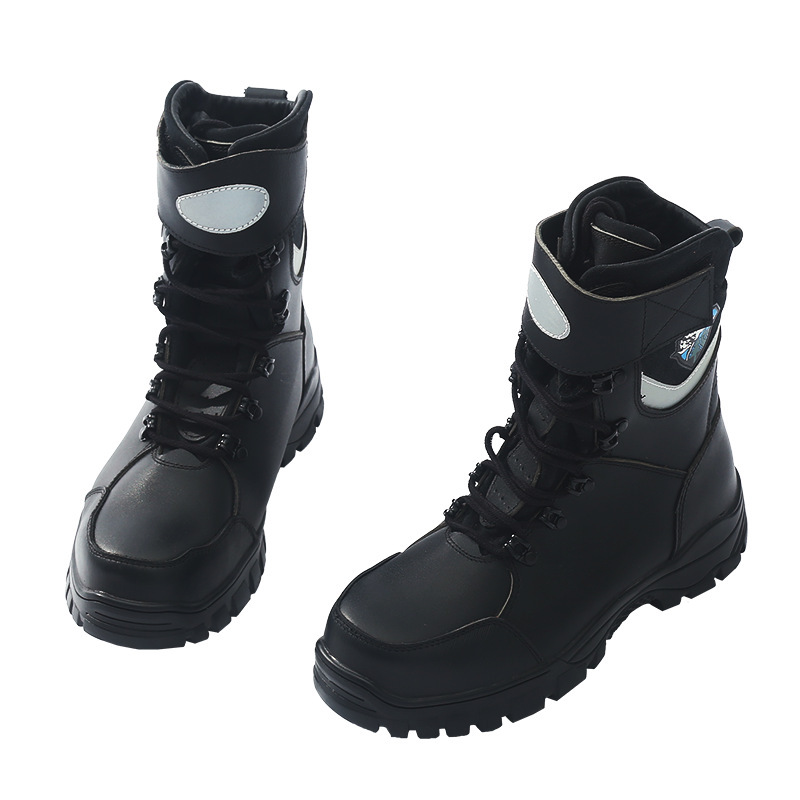 森林救援靴户外登山靴体能训练靴应急救援靴阻燃防砸防穿刺作战靴