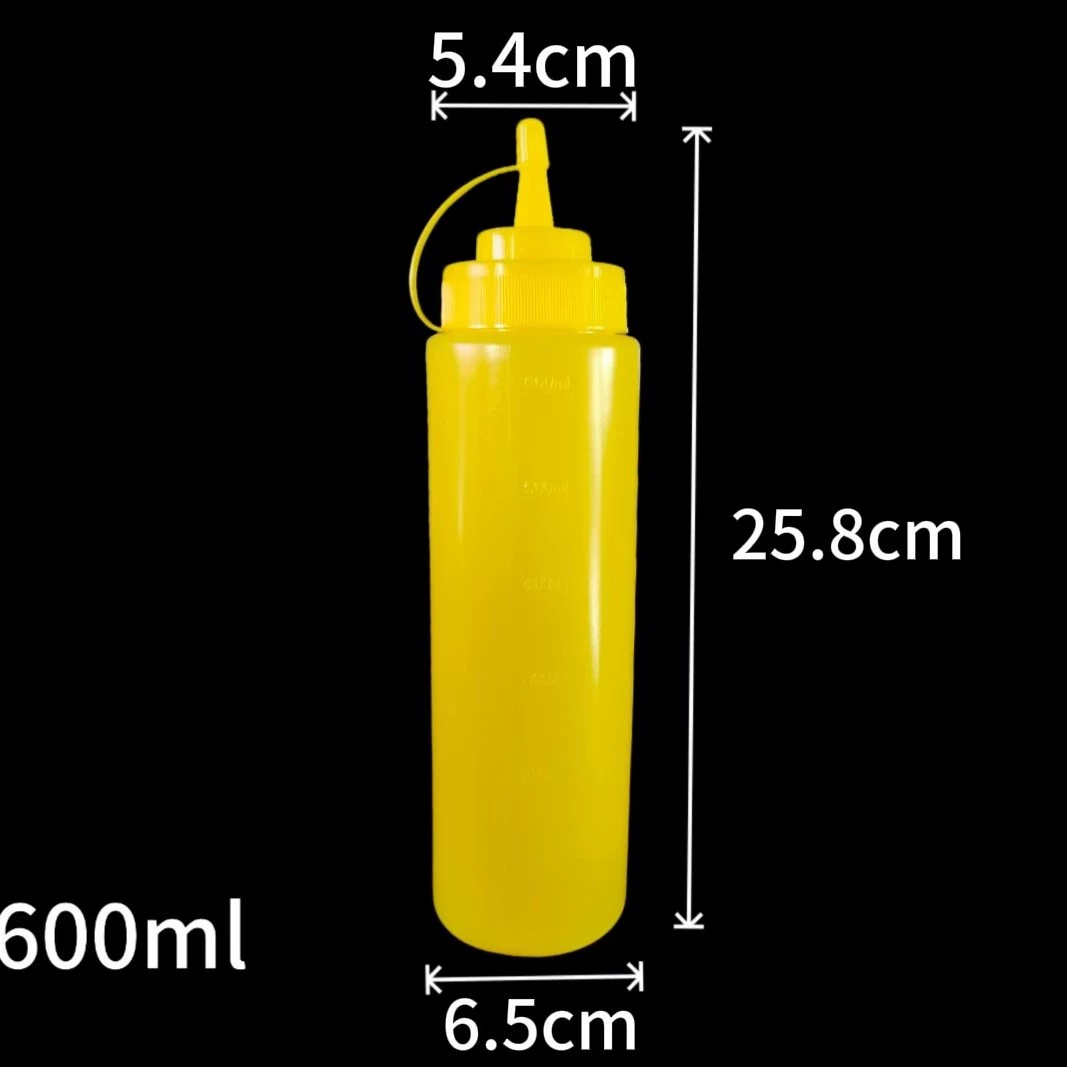 Пластиковая бутылка для соуса, выдавливающая банка, каша салат, бутылка для кетчупа, бутылка для специй, бутылка для приправ
