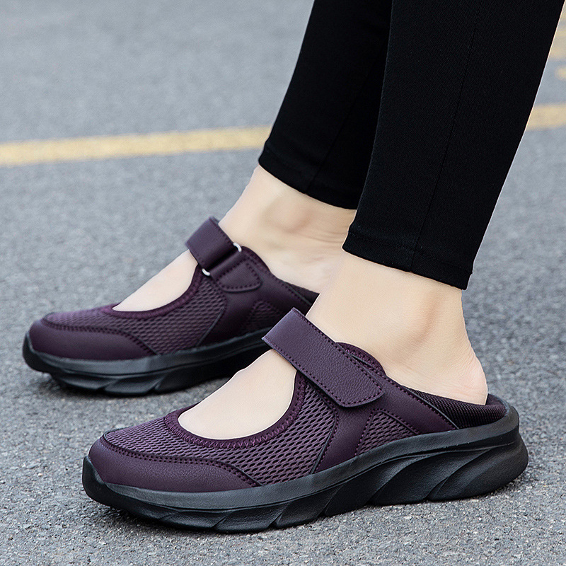 Ready Stock Cross-Border Large Size Women's Shoes, Shallow Slip-On Shoes, Lightweight Shoes for Elderly Women, Walking Shoes for Middle-Aged and Elderly Women, Grandma Shoes Ready Stock Cross-Border Large Size Women's Shoes, Shallow Slip-On Shoes, Lightweight Shoes for Elderly Women, Walking Shoes for Middle-Aged and Elderly Women, Grandma Shoes