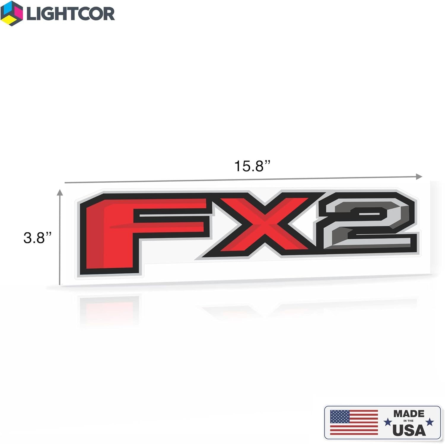 Amazon nuevo FX4 coche pegatinas 4X4 OF ROAD venta caliente pegatinas impermeables