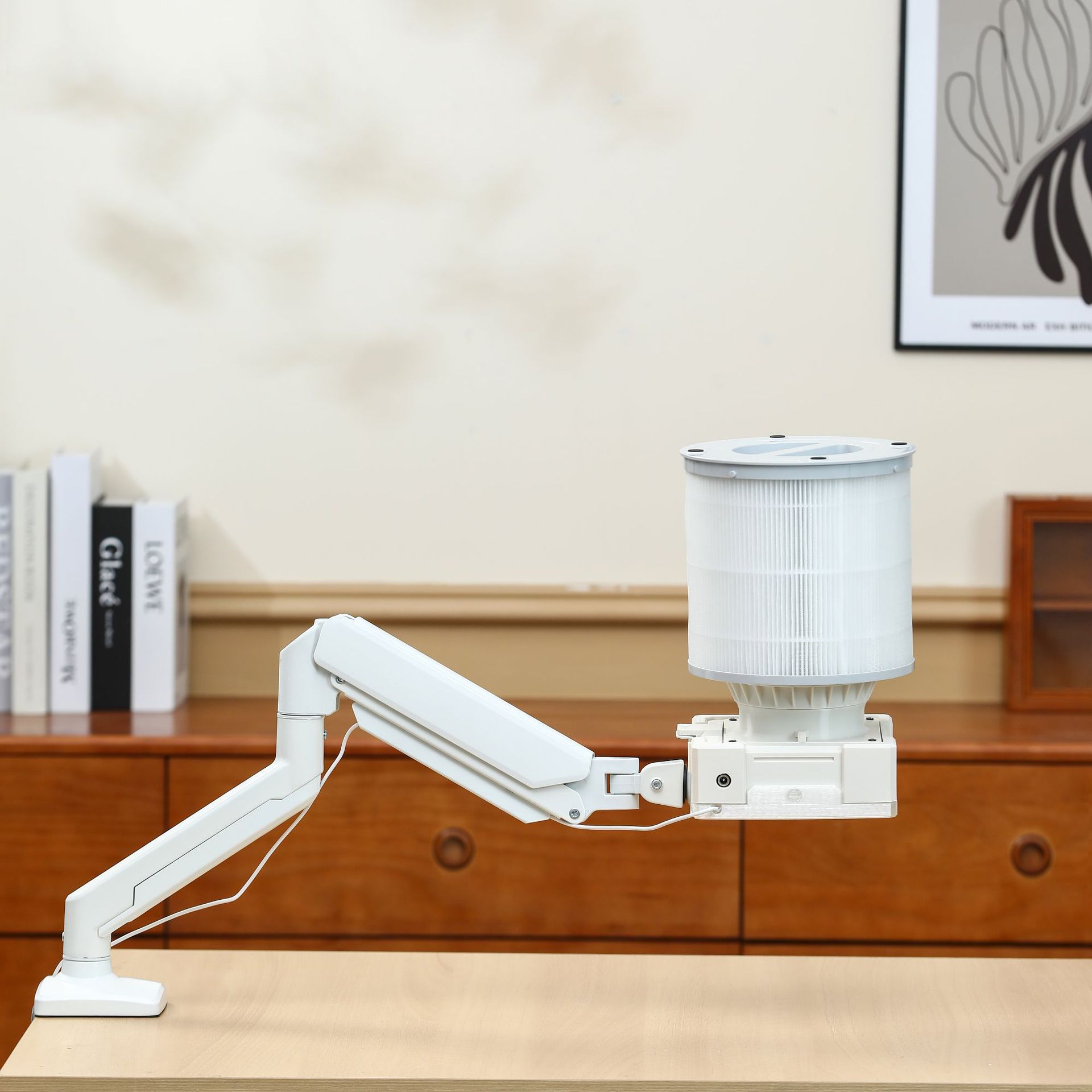 Aspirador de uñas de alta gama de succión superior aspirador de escritorio iluminación de uñas 55w-80w generación de ventas calientes transfronterizas