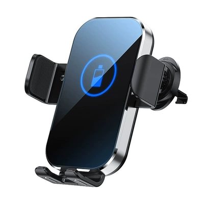 XS,X10,X11 new wireless charger mobile phone charger car wireless charger high speed 15W fast charging (Mobil şarj cihazları) - x10-silver