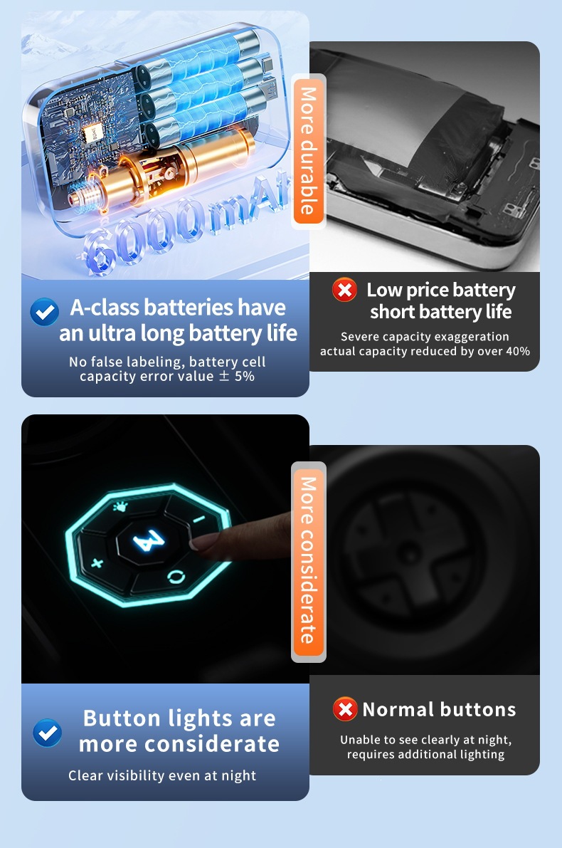 Fast-charging car air pump, wireless portable car-type electric vehicle tire 12v high-power inflator