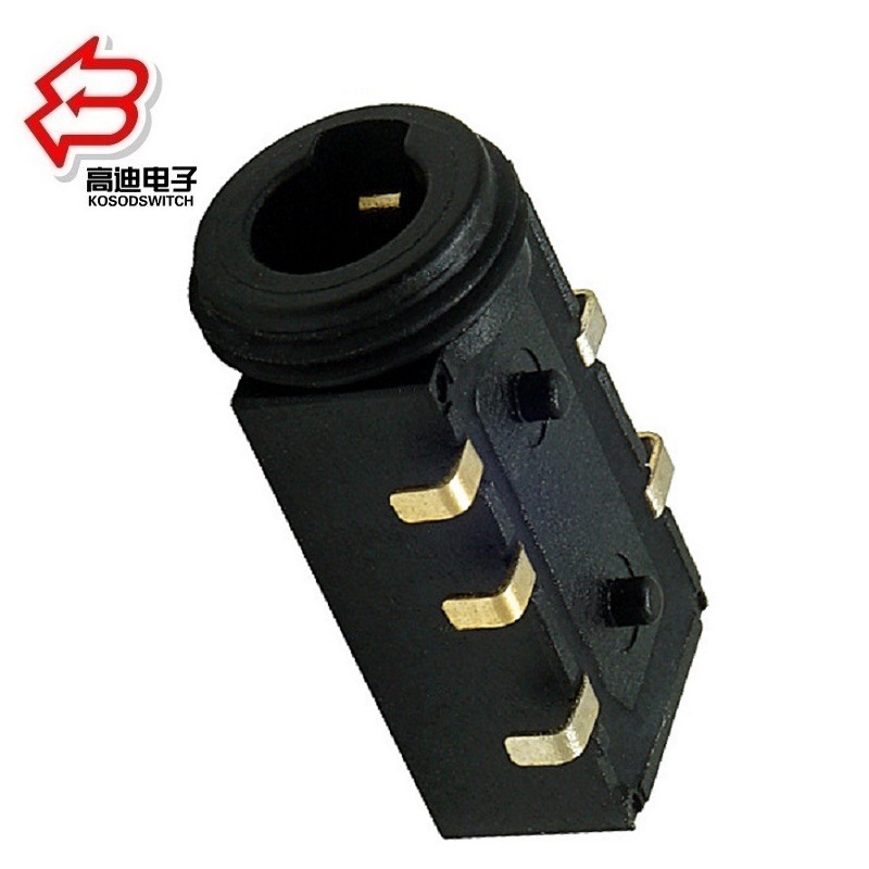 电器防水3.5音频插座 电脑防水3.5耳机插座 医疗3.5耳机母座防水