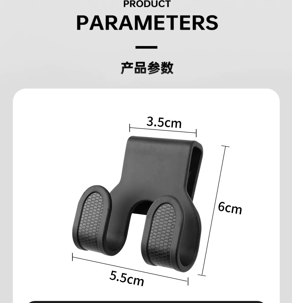 Electric Vehicle/Motorcycle Front-Mounted Storage Hook for Delivery and Grocery Shopping, New Universal Multi-Functional No-Drill Hook, Thickened and Super Heavy-Duty