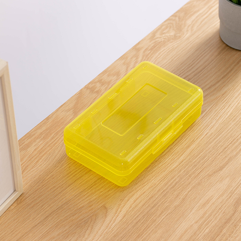 鉛筆ケース文具箱ペンボックスアートスケッチ鉛筆ケース大容量プラスチックボックス透明文具箱収納ボックス|undefined
