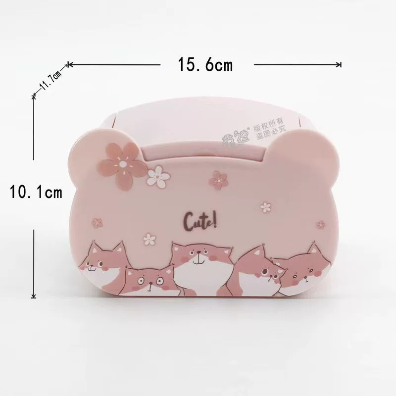Handheld cartoon storage box