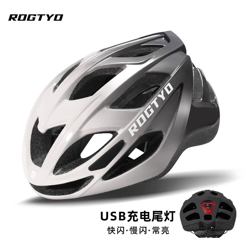 Casco de ciclismo de bicicleta de montaña para hombres y mujeres de verano para vehículos de carretera para romper el viento y formar casco integrado para equipos de ciclismo image 15