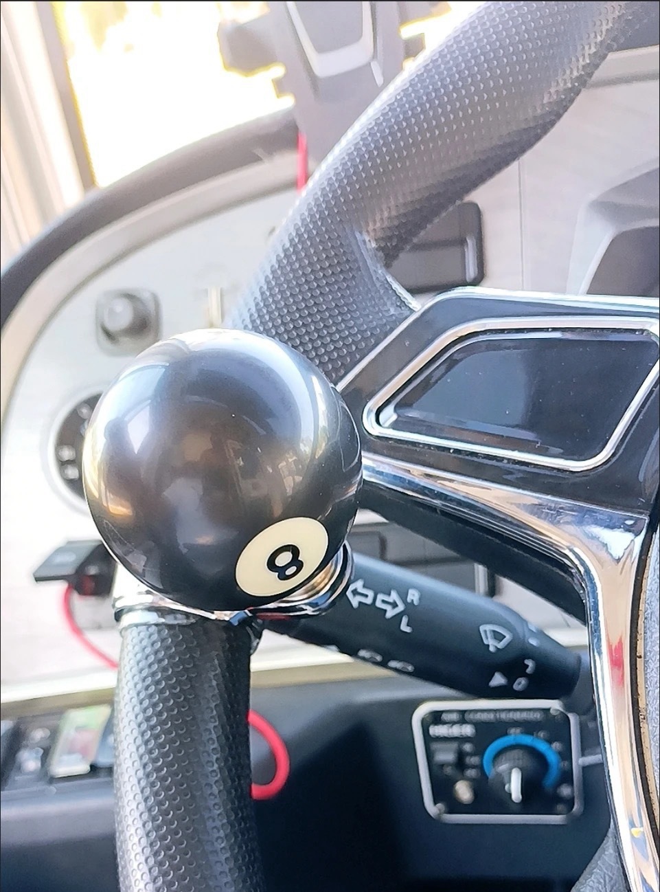 Directly Approved by the Manufacturer, Cross-Border Car Modification Steering Wheel Power Ball, Personalized Power Ball, Car Power Assist Device, Labor-Saving Ball
