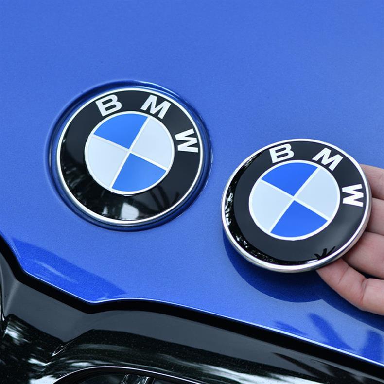 BMW front and rear emblems, 1357 series, suitable for X1, X3, X5, and X6 models, including trunk emblems and hood emblems, high-end quality