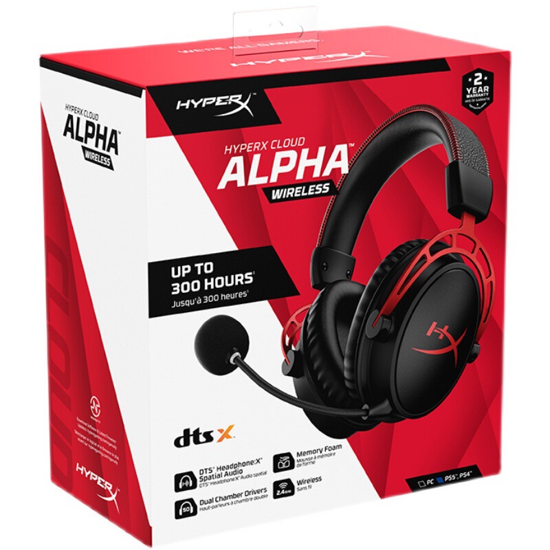 Hyperx Cloud Alpha Wireless Extremely Unknown Alpha Wireless Gaming Headset