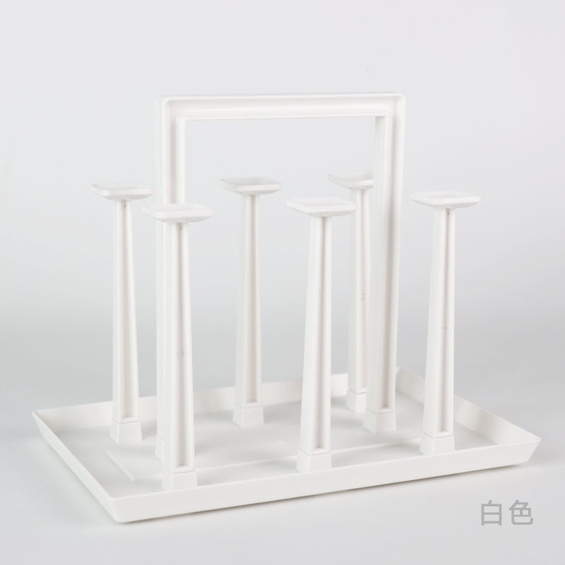 (0916) 플라스틱 컵 홀더-화이트