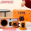 Cute gato taza de regalo de cumpleaños taza de regalo de mano taza de regalo caja de regalo pareja un par de tazas de agua taza de café casera