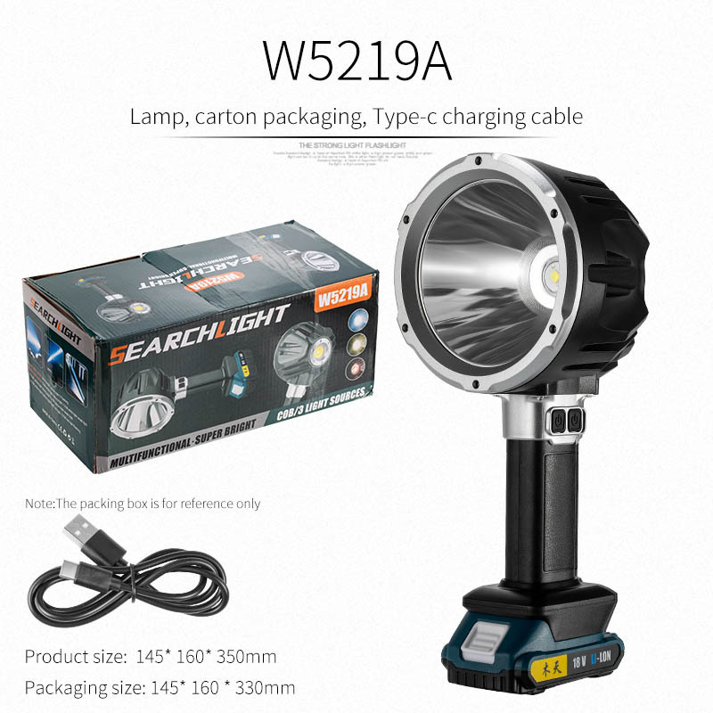 Luz transfronteriza delantera y trasera de doble luz de luz de trabajo interior y exterior de alta potencia de larga duración de trabajo fuera del faro