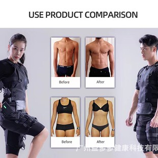 Best EMS training suit electric shock muscle exercise intensity adjustable, multi-person training suit