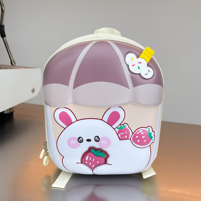 Mochila de dibujos animados lindo conejito para niños y niñas