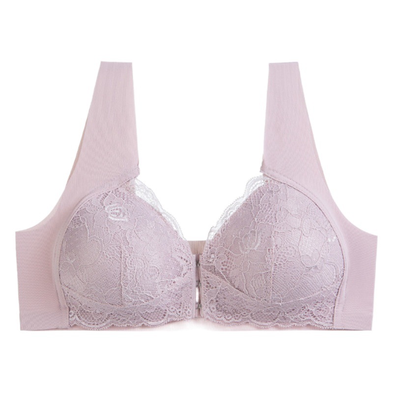 Transfronteriza AliExpress eBay Amazon wish2024 lactancia materna caliente más tamaño frente hebilla sujetador ajustable para las mujeres al por mayor