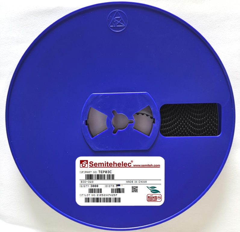 TEP03C ESD/TVS保护管 SOD-323 SEMITEH 全新原装正品