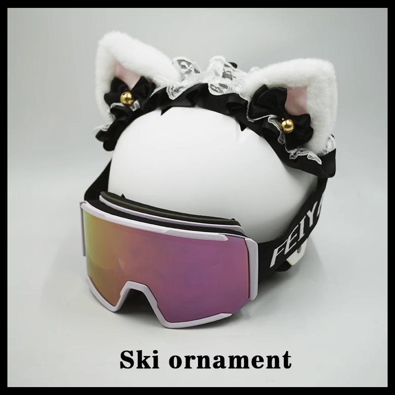 Helmet Decoration Electric Motorcycle Helmet Skiing Equipment Accessories