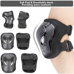 Headgear Kids Balance Bike Sports Gear Set Ski Skating Knee Elbow Wrist Guards