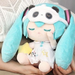 霊動正規版初音ミクシリーズのぬいぐるみのポニーテールは、Mヤードの周辺のストラップのおもちゃを支えてはいけません。