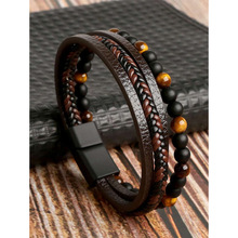 Q 43547 Retro Woven Men's Bracelets ���ű�֯��ʿ�����羳