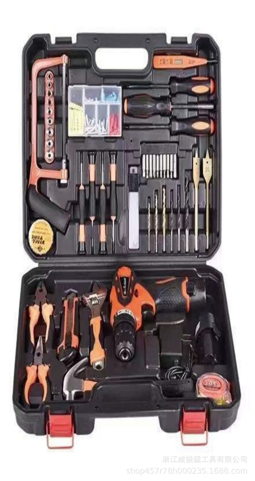 На новом литиевом электродрели WLM108 109 комплектов