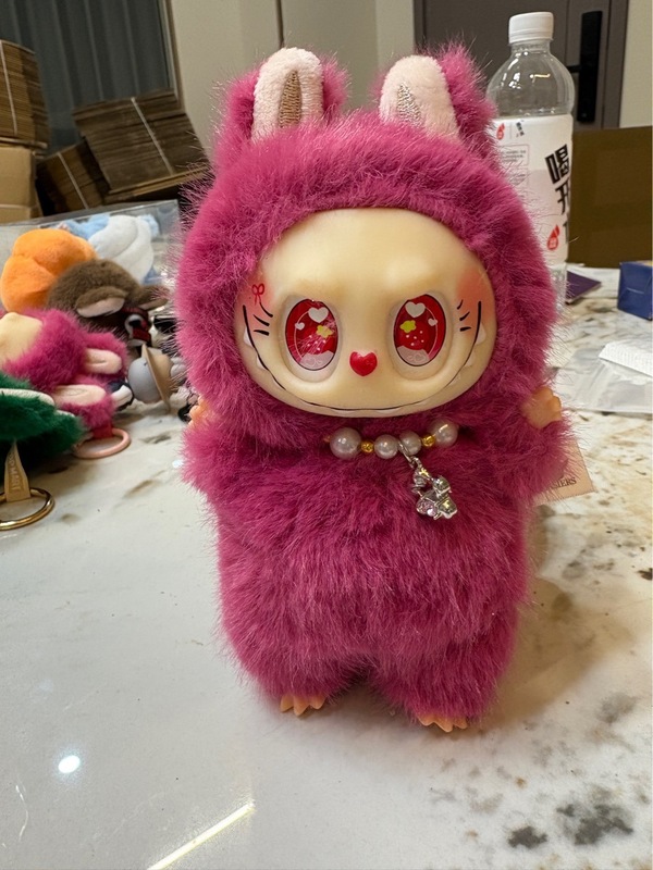 レッドラブブ変身ベビーぬいぐるみ zimomo エンジェルドール マカロン ブラインドボックス DIY トレンディなギフト|undefined