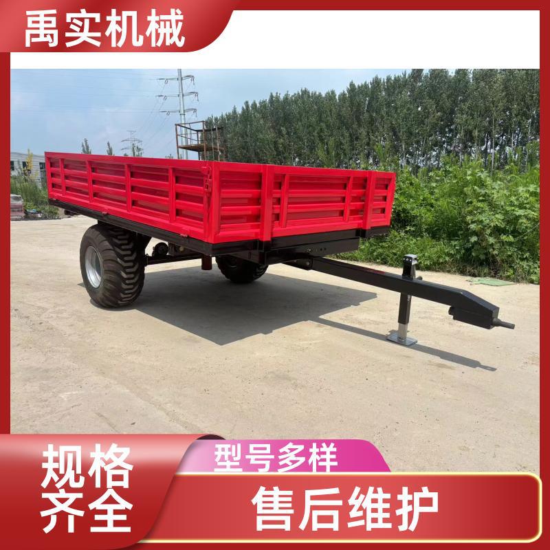 禹实机械厂家批发自卸气刹后翻山地平原丘陵农用运输拖车外贸出口