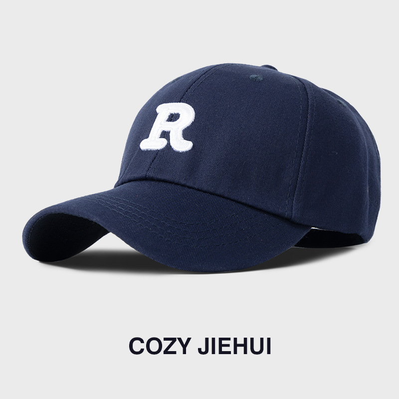 R 마크 네이비 블루