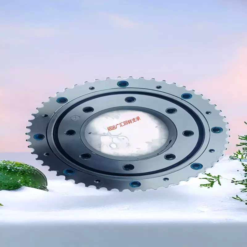 同步带轮回转支承链轮回转支撑外齿内齿旋转轴承