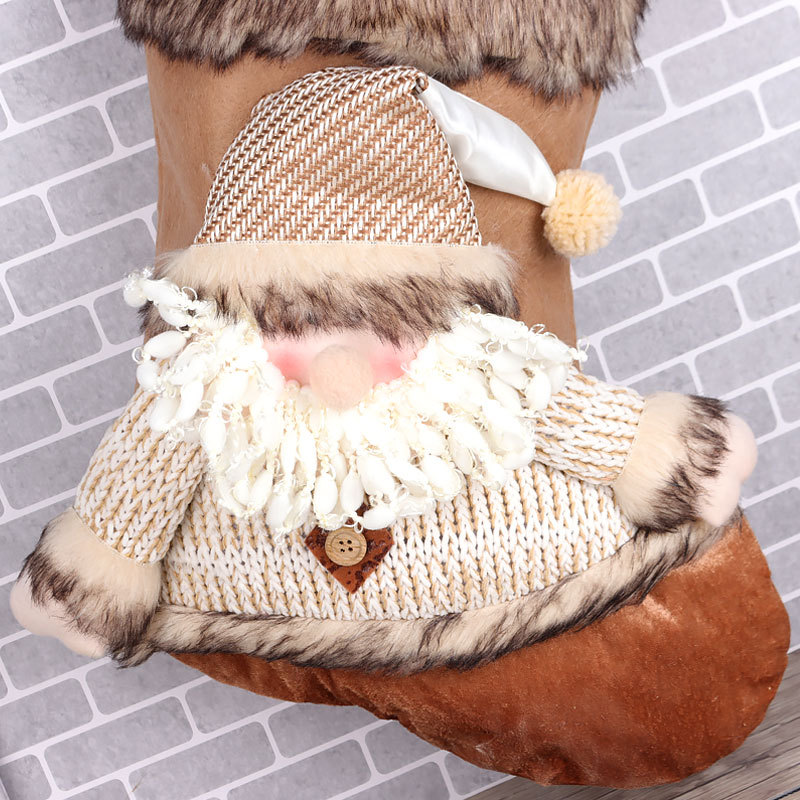 Haus & Garten Weihnachtssocken Dekorationszubehör Geschenktüten für Kinder Geschenktüten Süßigkeitensocken Stereo-Layout-Anhänger Fensterbehänge für Einkaufszentren_voghion.com