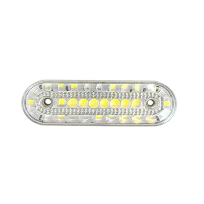 Brake light – width indicator decorative light - white-two-color-flashing-grille-one-piece