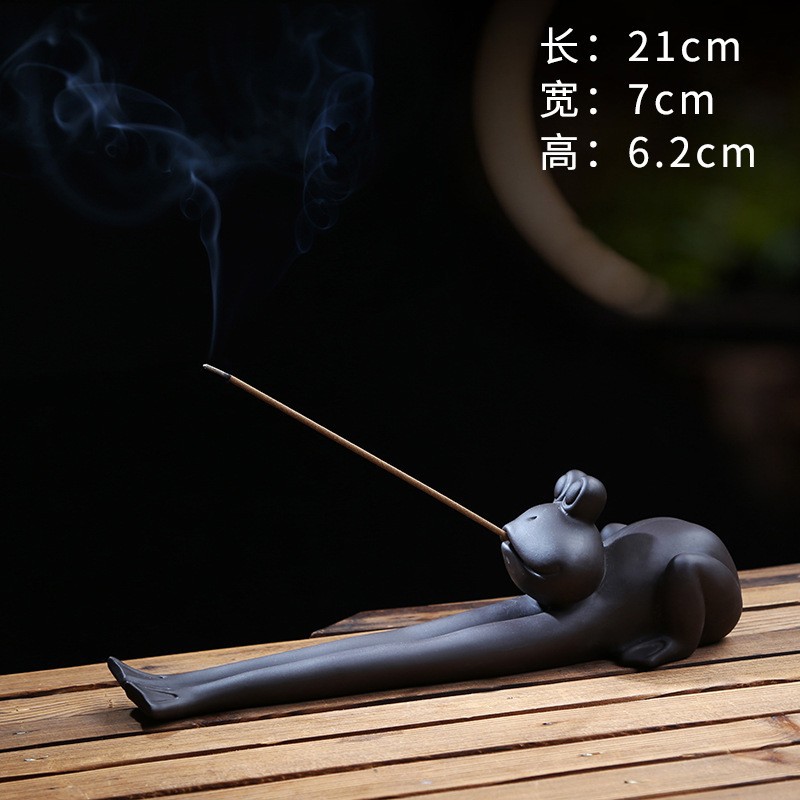 개구리 2 라인 향 삽입