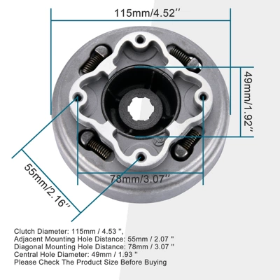 Manual Heavy-Duty Clutch Kit Avtomatik sürtünməli mufta