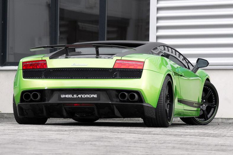 Applicable to Lamborghini Lamborghini gallardo gallardo carbon fiber modified tail wing wing